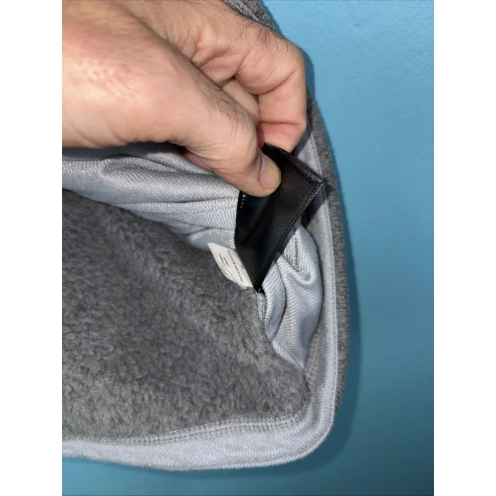 North Face Medium Gray Fleece Vest Heather Gorpcore Hiking Camping